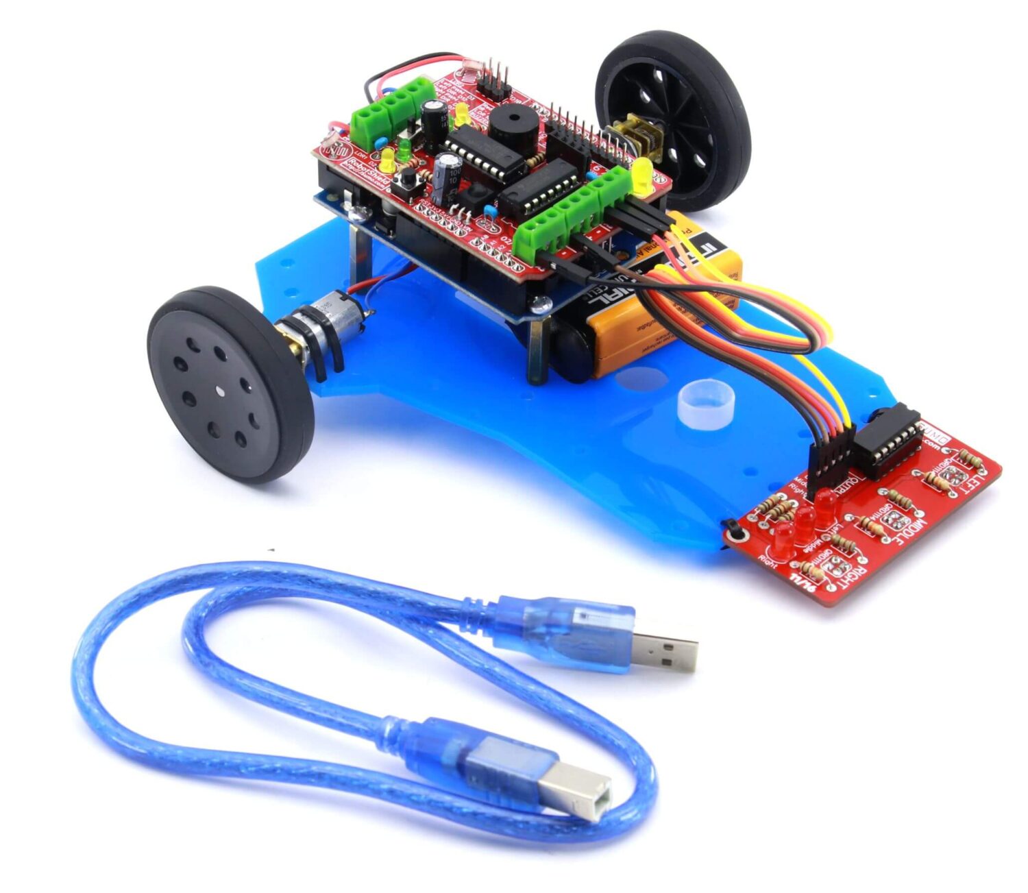 | ArduLine Basic Line Follower Robot Kit