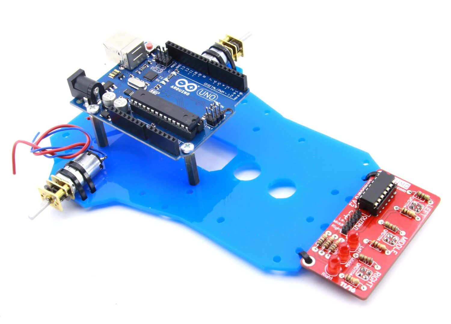 | ArduLine Basic Line Follower Robot Kit